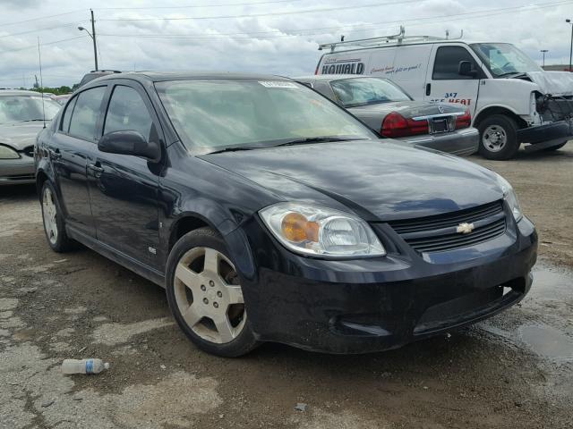 1G1AM58B067768730 - 2006 CHEVROLET COBALT SS BLACK photo 1