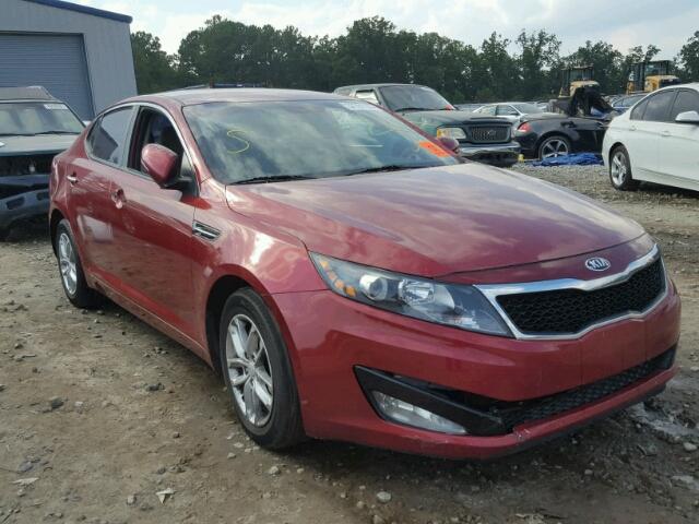 5XXGM4A70DG189792 - 2013 KIA OPTIMA LX BURGUNDY photo 1