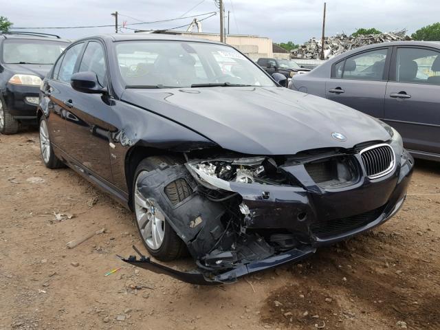 WBAPL33549A406334 - 2009 BMW 335 XI BLUE photo 1