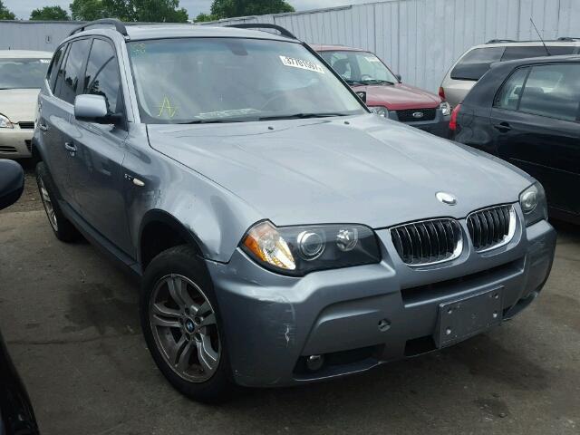 WBXPA93426WG88206 - 2006 BMW X3 3.0I GRAY photo 1