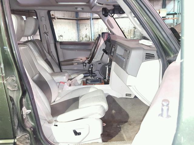 1J8HG58N38C188981 - 2008 JEEP COMMANDER GREEN photo 5
