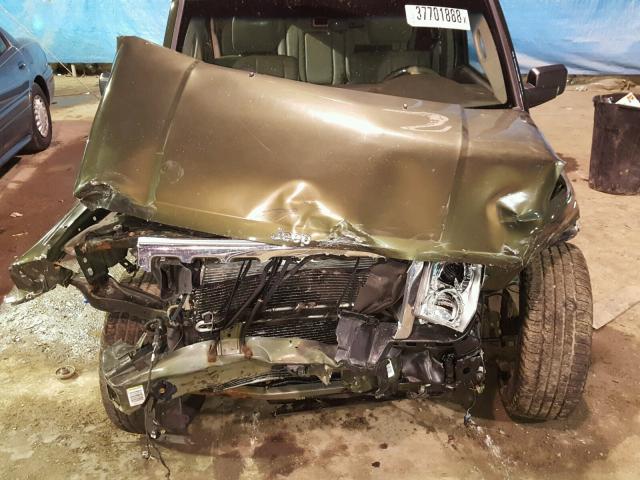 1J8HG58N38C188981 - 2008 JEEP COMMANDER GREEN photo 7
