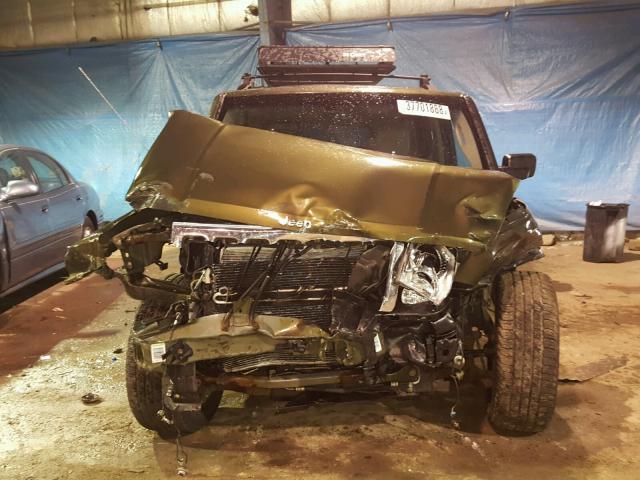 1J8HG58N38C188981 - 2008 JEEP COMMANDER GREEN photo 9