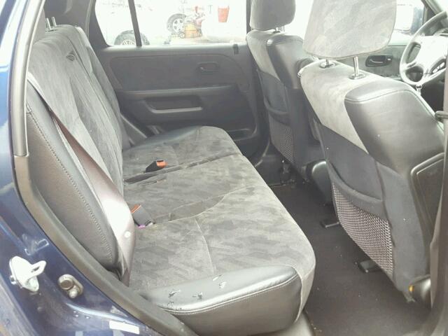 JHLRD78832C093244 - 2002 HONDA CR-V EX ლურჯი ფოტო 6