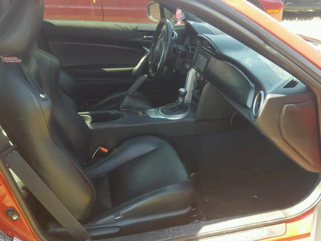 JF1ZNAA16D2725110 - 2013 TOYOTA SCION FR-S RED photo 5