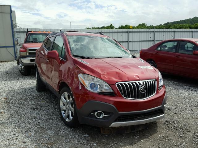 KL4CJFSB6DB079335 - 2013 BUICK ENCORE CON RED photo 1