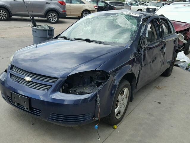 1G1AL58FX87329995 - 2008 CHEVROLET COBALT LT BLUE photo 2