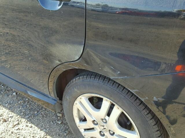 JHMGD38667S068135 - 2007 HONDA FIT S შავი ფოტო 9