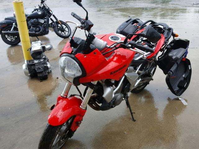 JKALEEA1X8A023059 - 2008 KAWASAKI KLE650 A RED photo 2