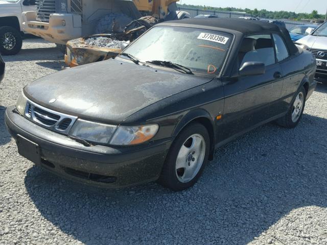 YS3DF75N6X7002374 - 1999 SAAB 9-3 SE BLACK photo 2