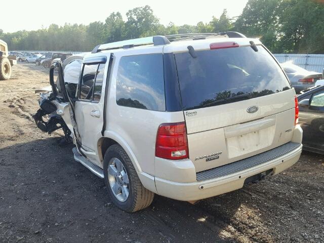 1FMDU65KX5ZA14926 - 2005 FORD EXPLORER L WHITE photo 3