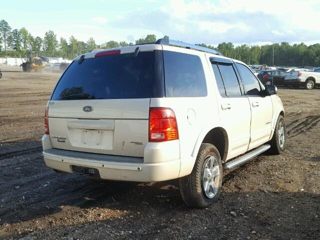 1FMDU65KX5ZA14926 - 2005 FORD EXPLORER L WHITE photo 4