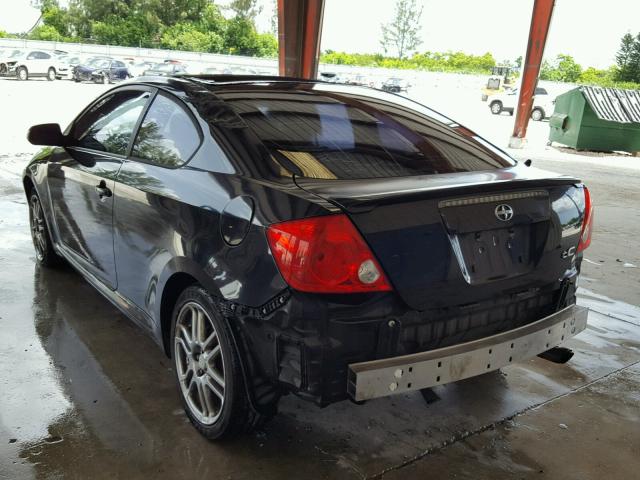 JTKDE177060092708 - 2006 TOYOTA SCION TC 黑色 照片 3