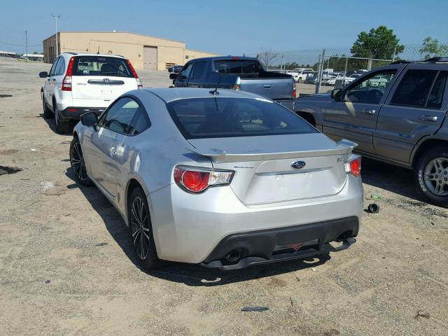 JF1ZCAC17D1611013 - 2013 SUBARU BRZ 2.0 LI SILVER photo 3