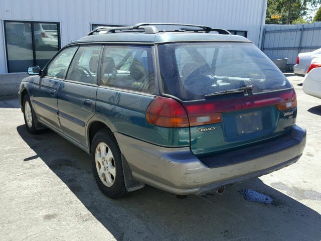 4S3BG6856W7600660 - 1998 SUBARU LEGACY 30T GREEN photo 3