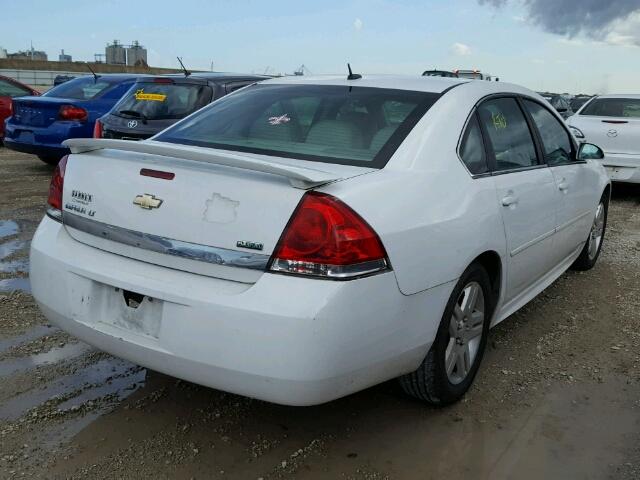 2G1WG5EK2B1111694 - 2011 CHEVROLET IMPALA LT WHITE photo 4