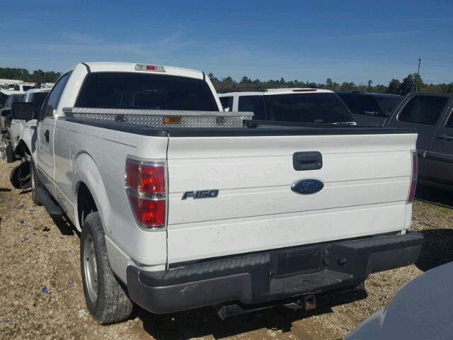 1FTMF1CWXAKE79555 - 2010 FORD F150 WHITE photo 3