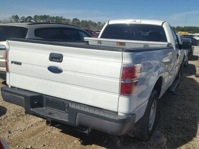 1FTMF1CWXAKE79555 - 2010 FORD F150 WHITE photo 4