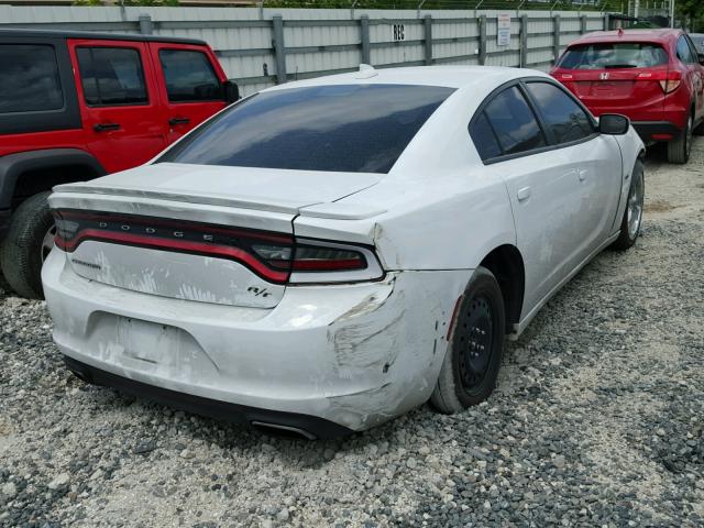 2C3CDXCT9GH232994 - 2016 DODGE CHARGER R/ WHITE photo 4