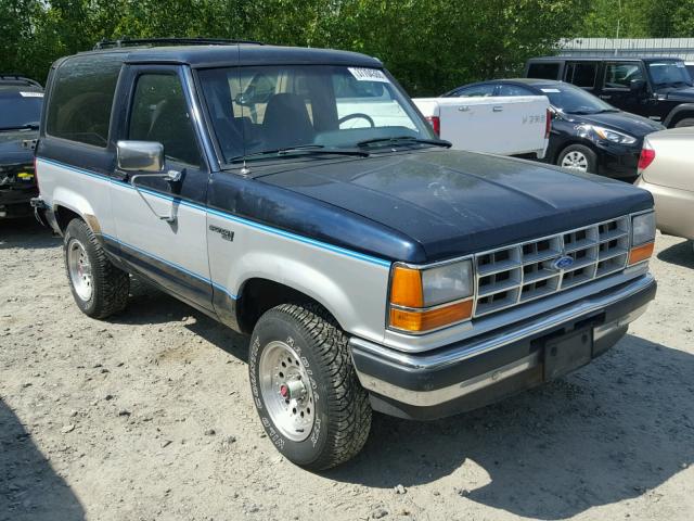 1FMCU14T7KUB49671 - 1989 FORD BRONCO II BLUE photo 1