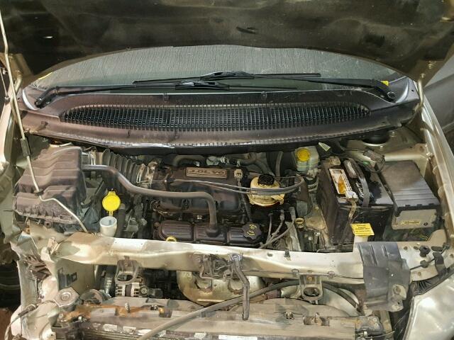 2D4GP44L45R218769 - 2005 DODGE GRAND CARA TAN photo 7