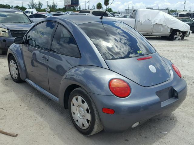 3VWBK21C93M419518 - 2003 VOLKSWAGEN NEW BEETLE 灰色 照片 3