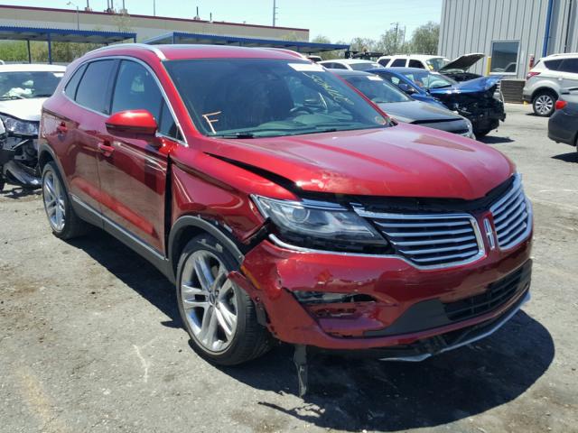 5LMTJ2AH5FUJ03757 - 2015 LINCOLN MKC 红色 照片 1