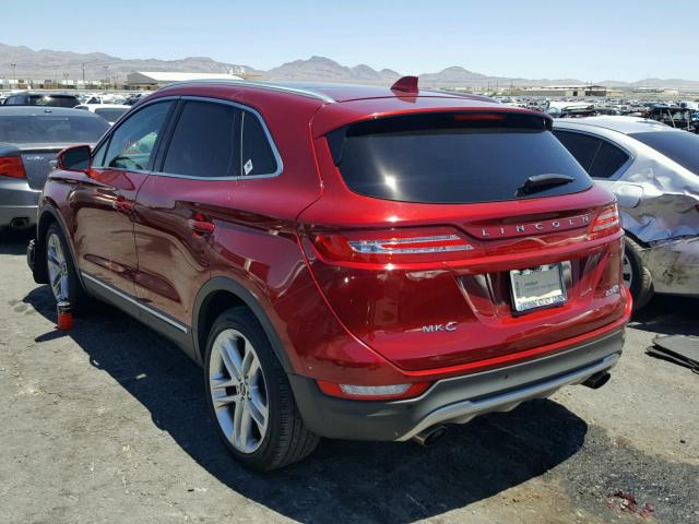 5LMTJ2AH5FUJ03757 - 2015 LINCOLN MKC 红色 照片 3
