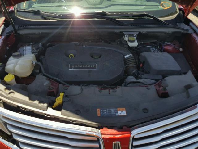 5LMTJ2AH5FUJ03757 - 2015 LINCOLN MKC 红色 照片 7