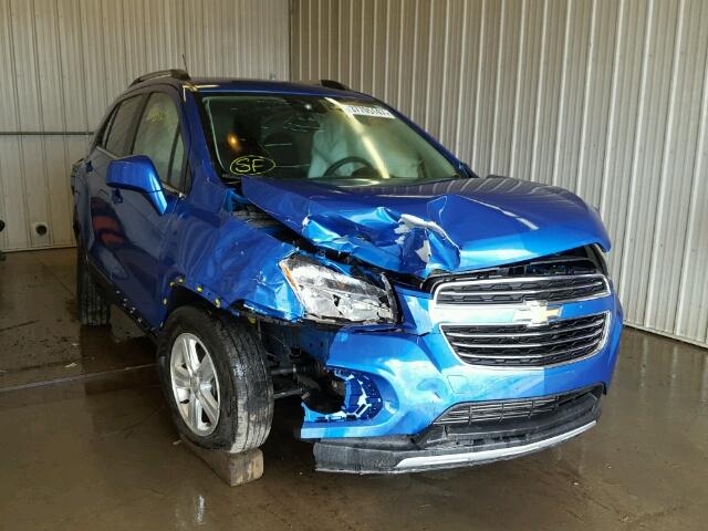 KL7CJPSB3GB642886 - 2016 CHEVROLET TRAX 1LT BLUE photo 1