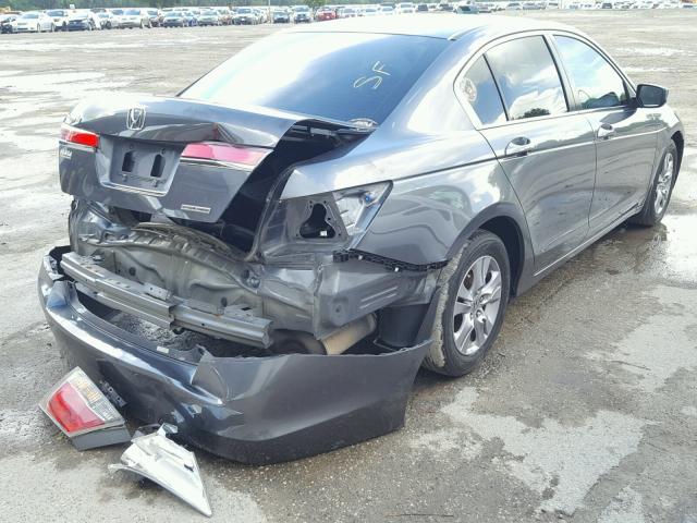 1HGCP2F65CA043734 - 2012 HONDA ACCORD SE GRAY photo 4