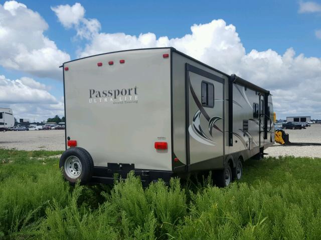 4YDT32920FT413710 - 2015 KEYSTONE PASSPORT WHITE photo 4