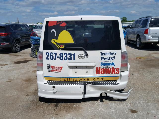 JTLKT324664069881 - 2006 TOYOTA SCION XB Weiß Foto 9