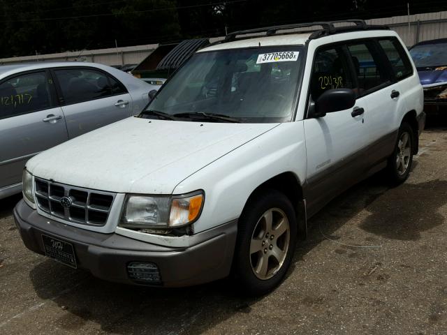JF1SF6553YH710219 - 2000 SUBARU FORESTER S Ağ foto 2