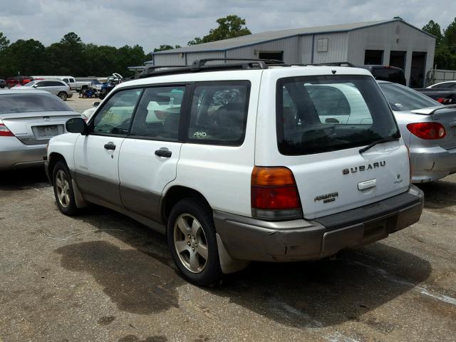 JF1SF6553YH710219 - 2000 SUBARU FORESTER S Ağ foto 3