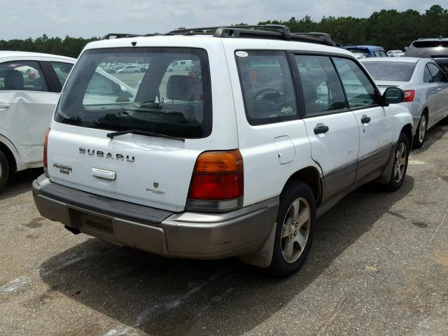 JF1SF6553YH710219 - 2000 SUBARU FORESTER S Ağ foto 4