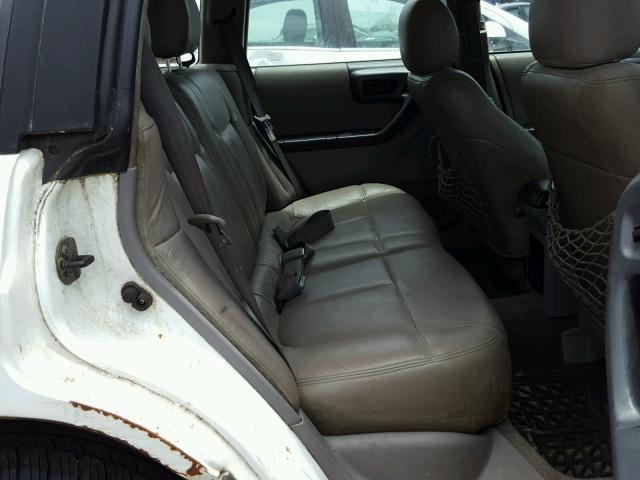 JF1SF6553YH710219 - 2000 SUBARU FORESTER S Ağ foto 6