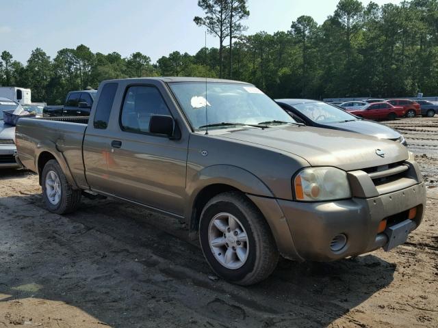 1N6DD26S11C389867 - 2001 NISSAN FRONTIER K TAN photo 1