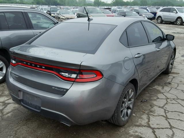 1C3CDFBA6DD295389 - 2013 DODGE DART SXT GRAY photo 4