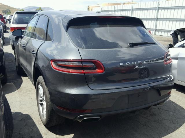 WP1AA2A5XJLB02783 - 2018 PORSCHE MACAN GRAY photo 3