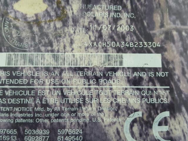 4XACH50A34B233304 - 2004 POLARIS SPORTSMAN 双色 照片 20