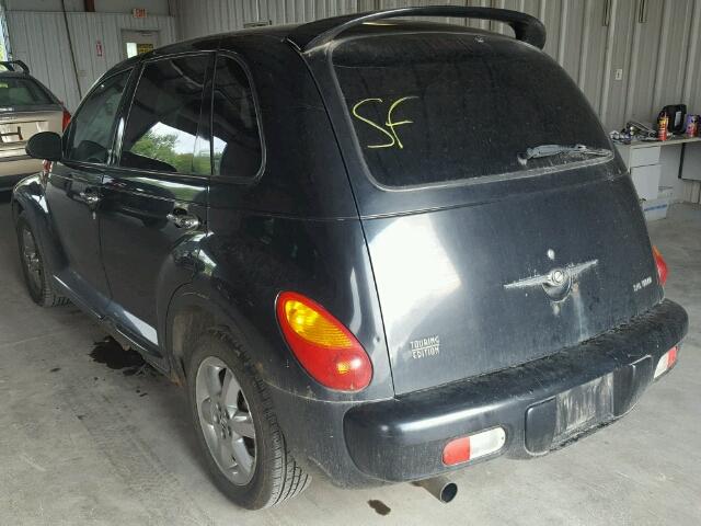 3C4FY58824T204852 - 2004 CHRYSLER PT CRUISER BLACK photo 3