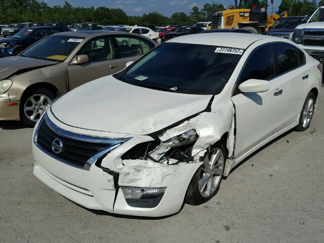 1N4AL3AP7DC145068 - 2013 NISSAN ALTIMA 2.5 WHITE photo 2