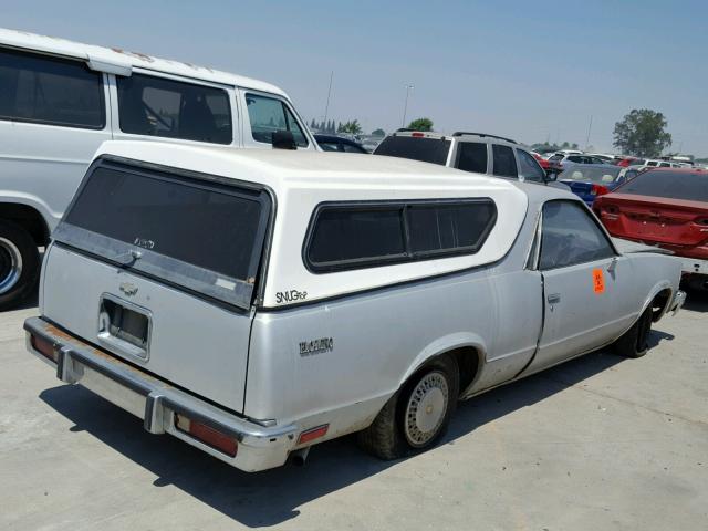 CCL2492117108 - 1978 CHEVROLET EL CAMINO GRAY photo 4