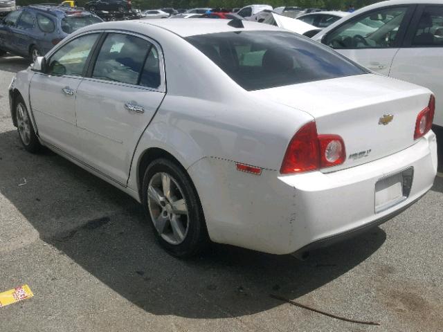 1G1ZD5E03CF366238 - 2012 CHEVROLET MALIBU WHITE photo 3