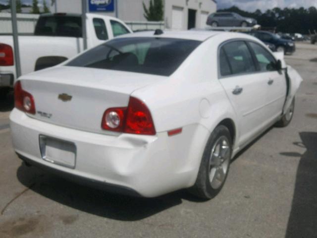 1G1ZD5E03CF366238 - 2012 CHEVROLET MALIBU WHITE photo 4