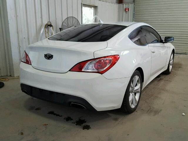 KMHHT6KD8CU066222 - 2012 HYUNDAI GENESIS CO WHITE photo 4