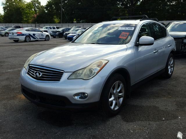 JN1AJ0HP9AM700390 - 2010 INFINITI EX35 BASE SILVER photo 2