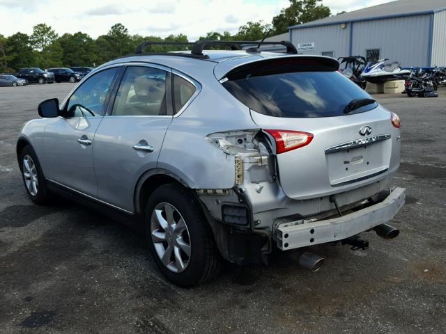 JN1AJ0HP9AM700390 - 2010 INFINITI EX35 BASE SILVER photo 3