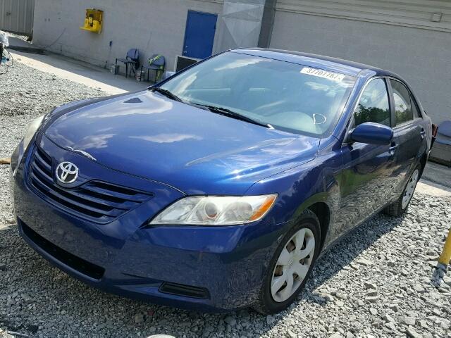 4T1BE46K29U390837 - 2009 TOYOTA CAMRY BASE BLUE photo 2